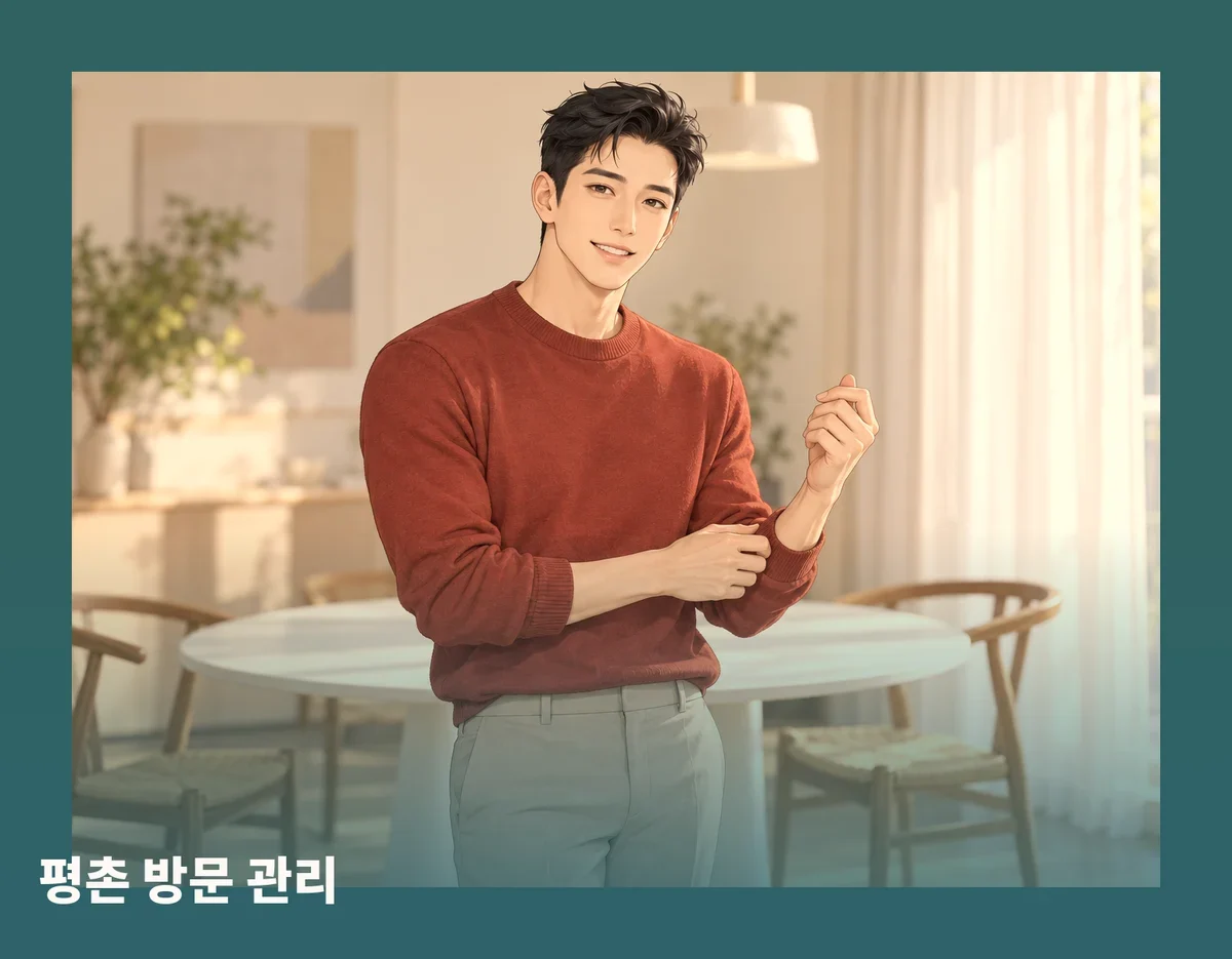 평촌 방문 관리