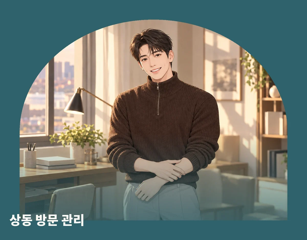 상동 방문 관리