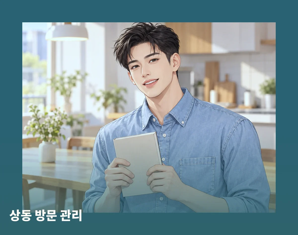 상동 방문 관리